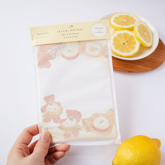 Lemon Cake Note Pad | To-Do List, Memo Pad